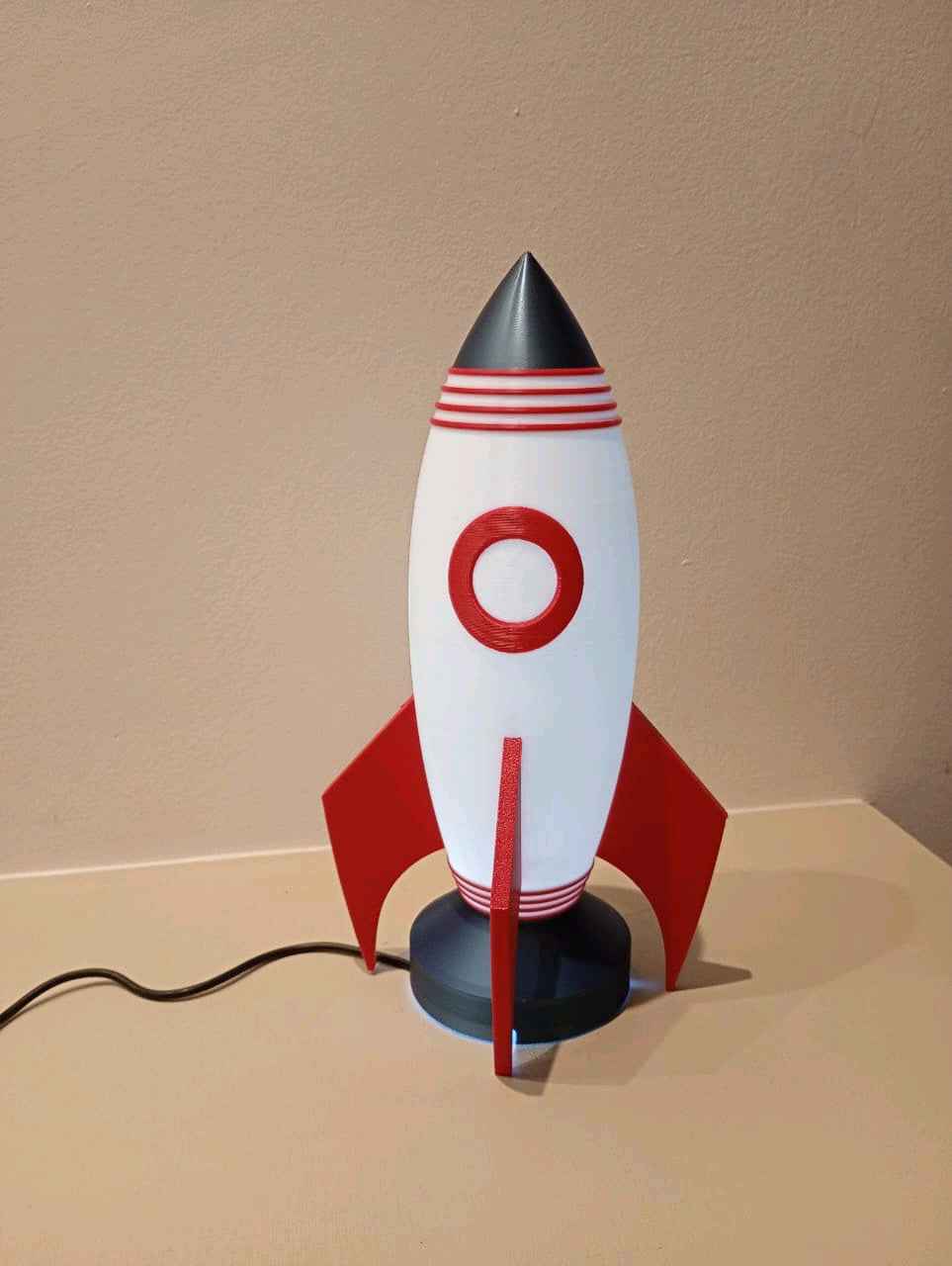 Lampada Razzo Spaziale