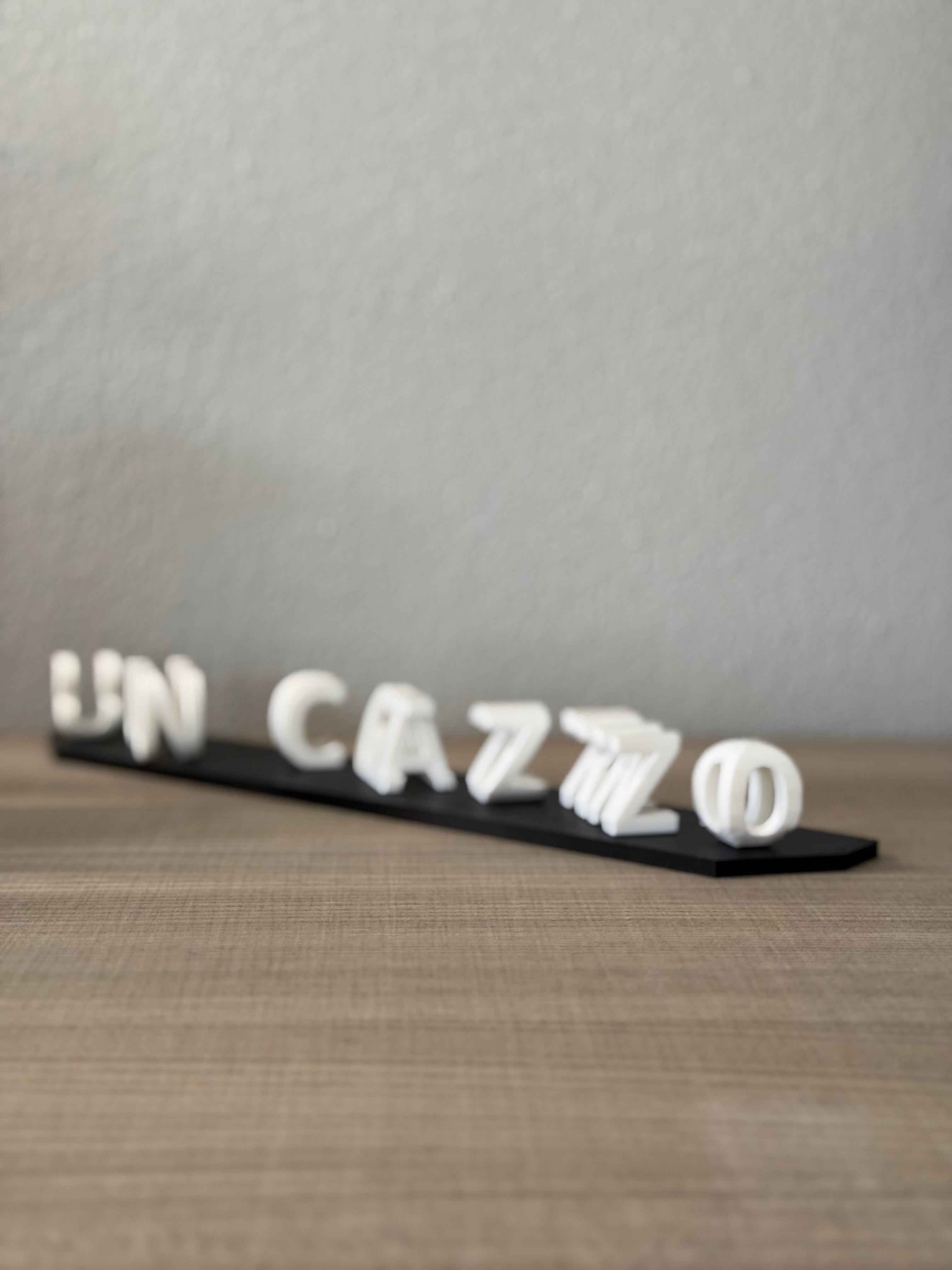 Buongiorno un c***o