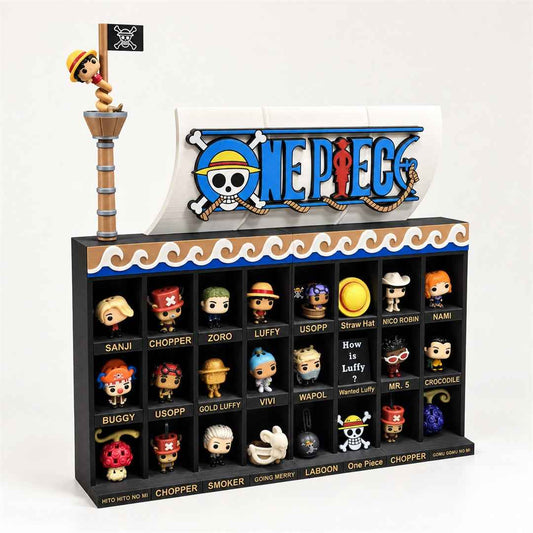 Espositore One Piece a 24 scomparti per figure Kinder Joy
