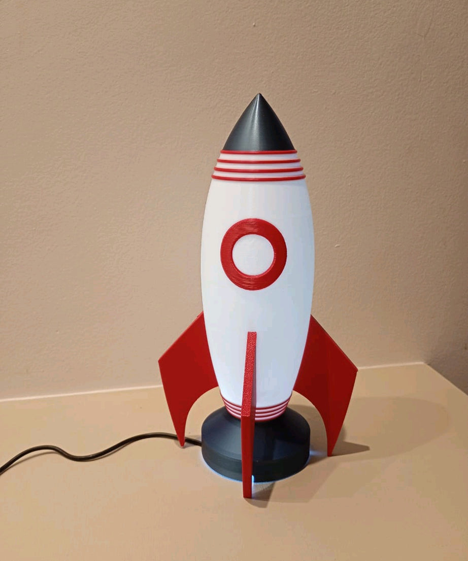 Lampada Razzo Spaziale