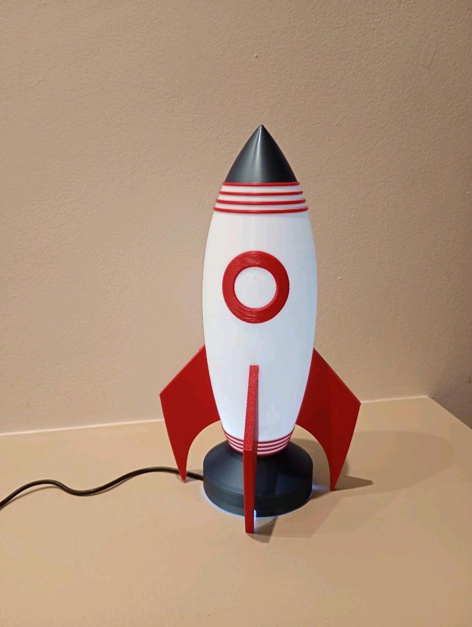 Lampada Razzo Spaziale