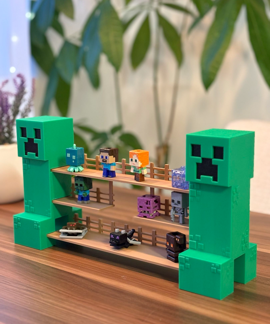 Espositore Minecraft | Creeper