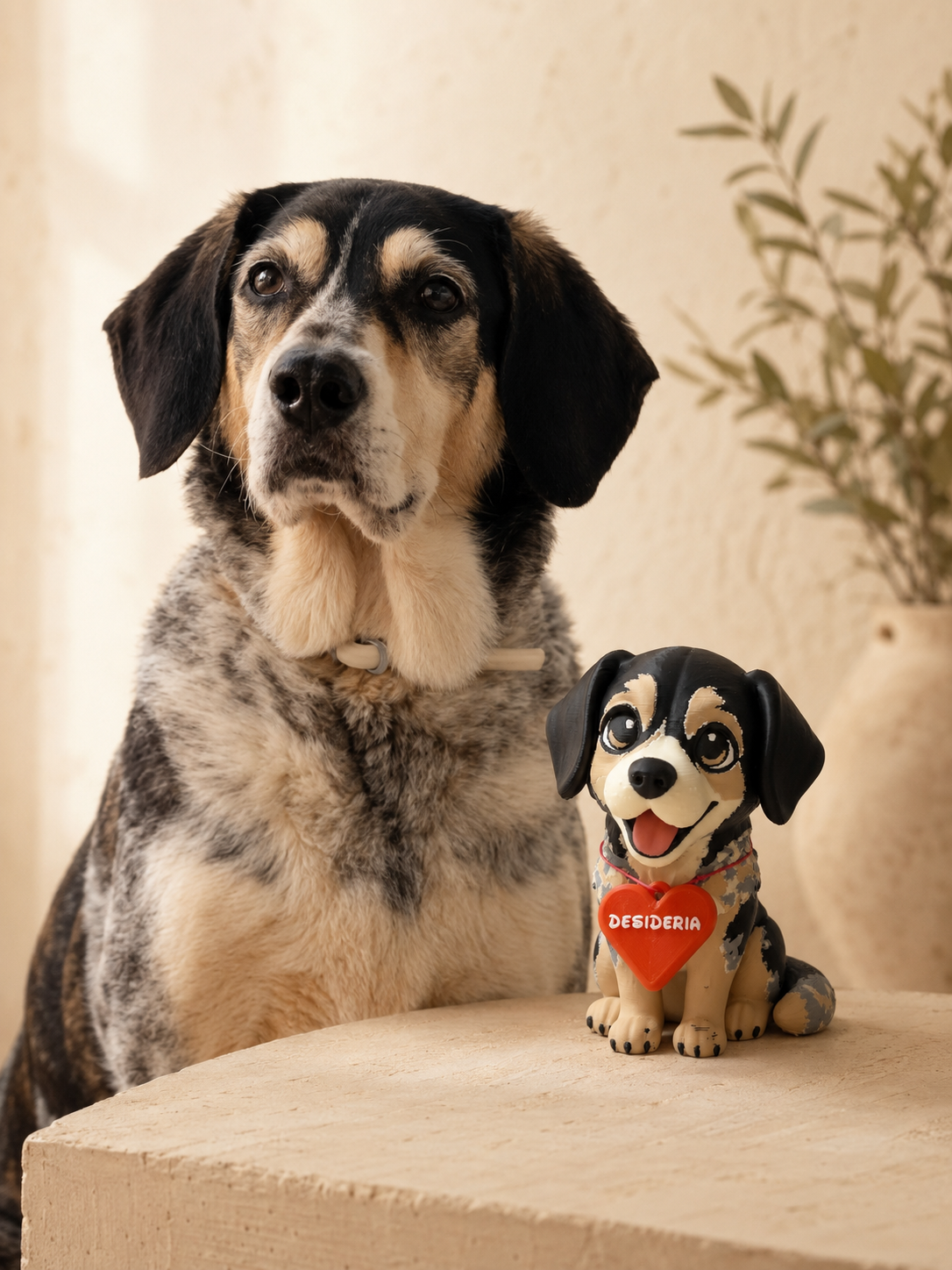 Barboncino e statuina personalizzata PepperPets
