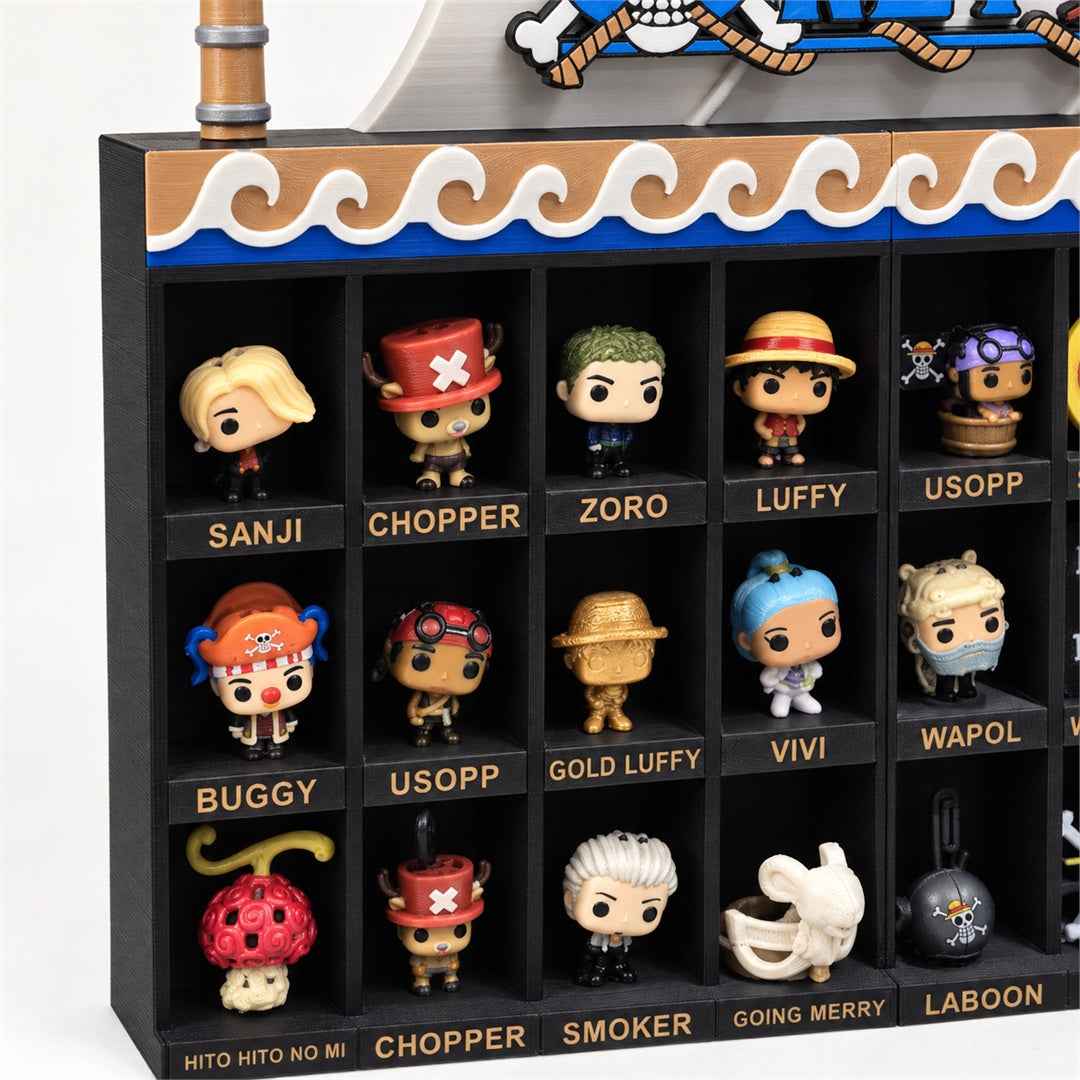 Espositore One Piece a 24 scomparti per figure Kinder Joy
