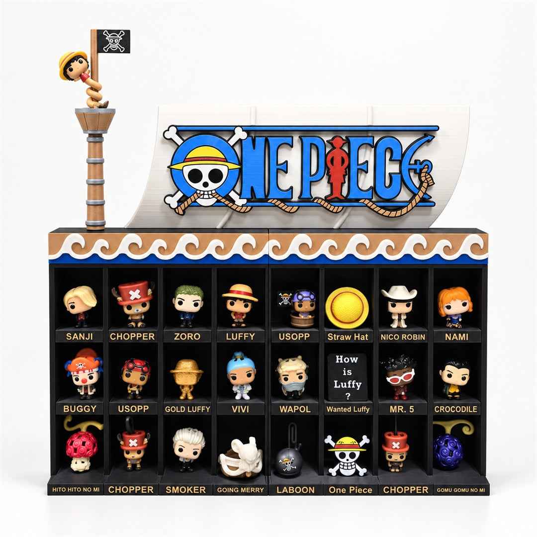 Espositore One Piece a 24 scomparti per figure Kinder Joy